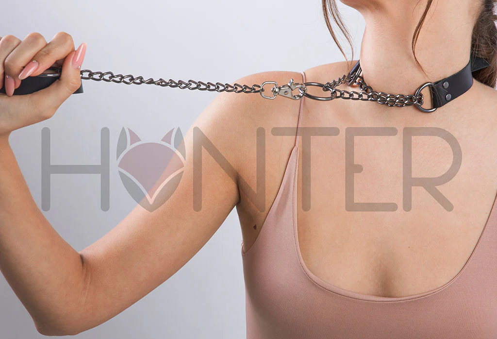BDSM Kit Choke Collar and Leash - Image 4