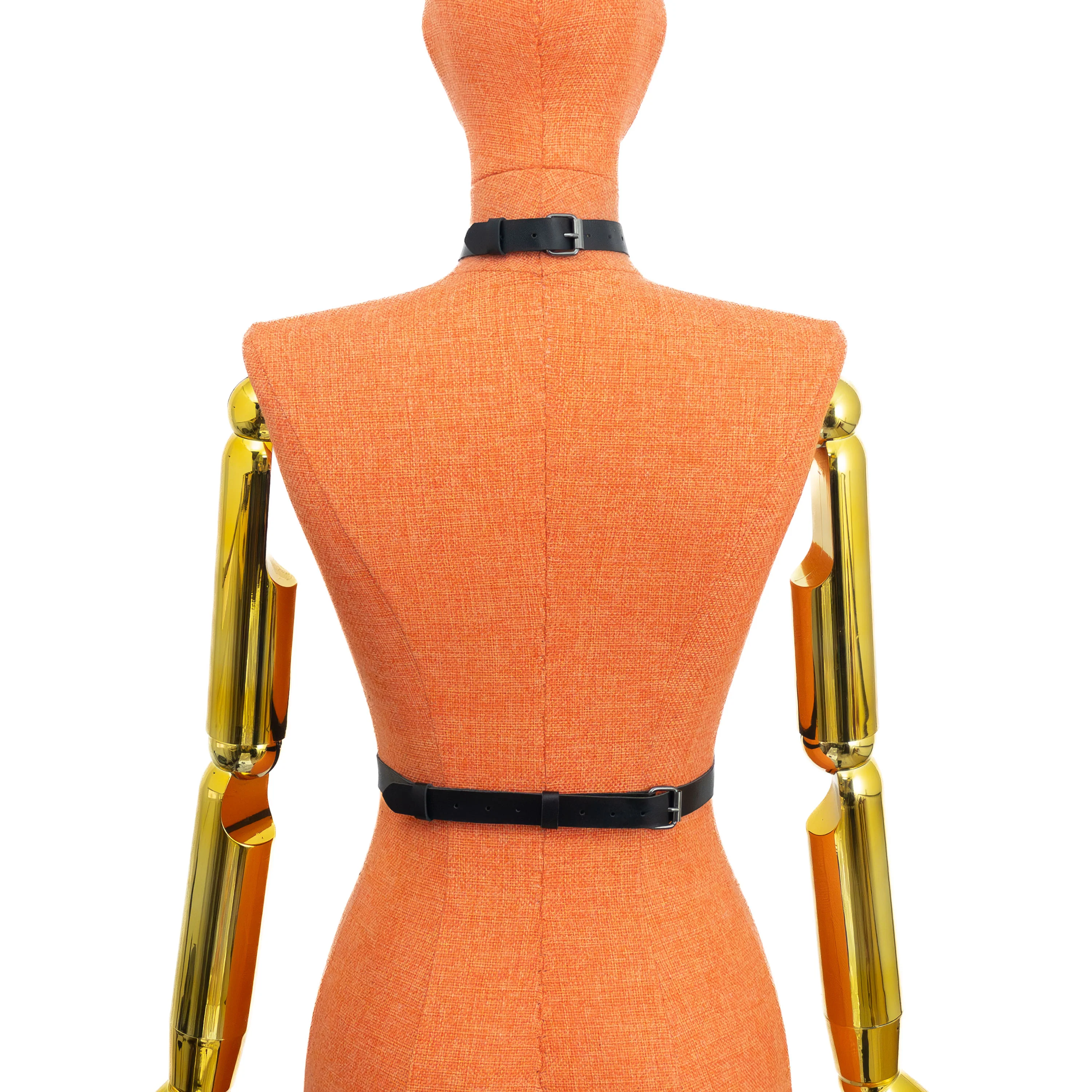 Collar Harness with Double Chain Detail - Image 7