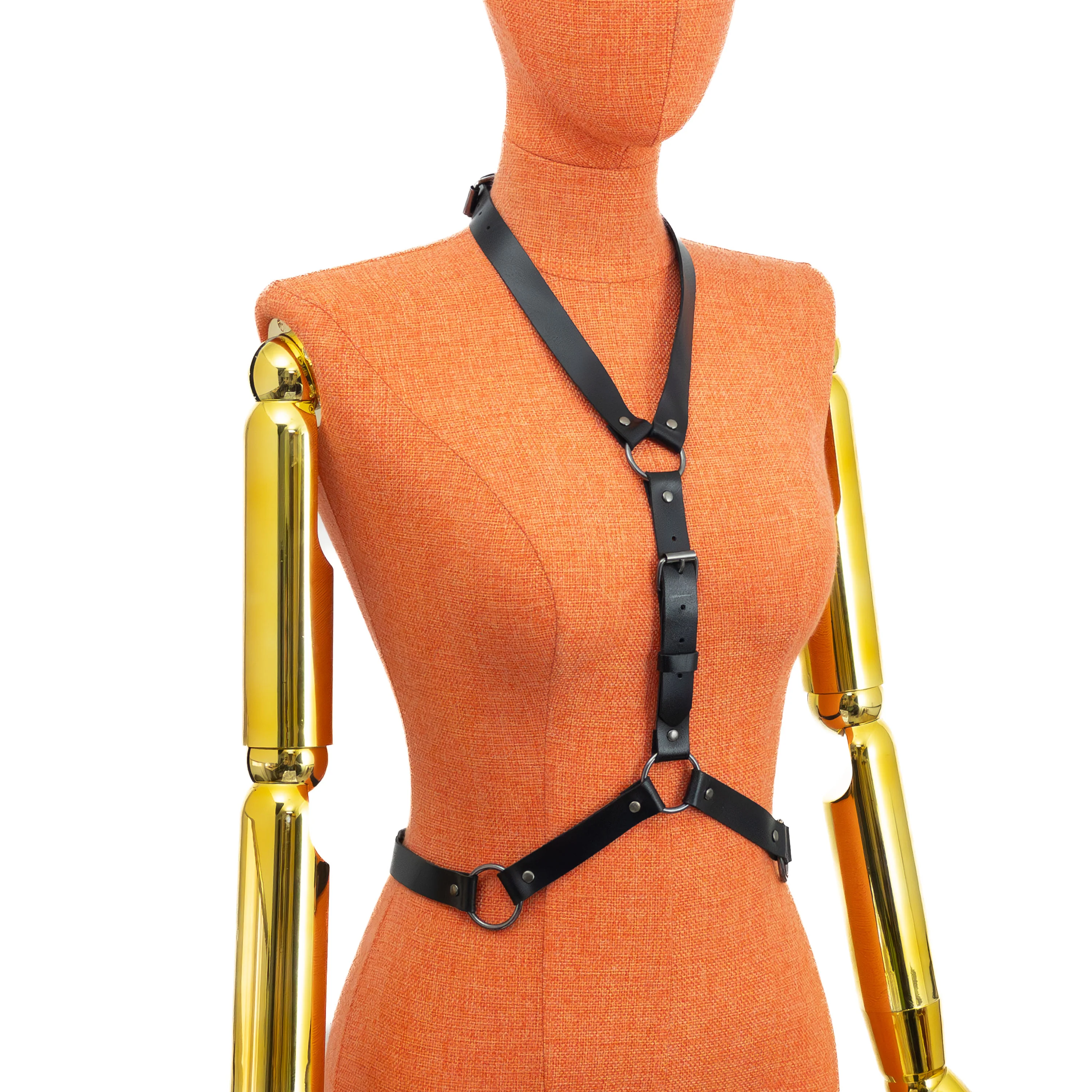 Minimal Waist Harness with Choker - Image 6